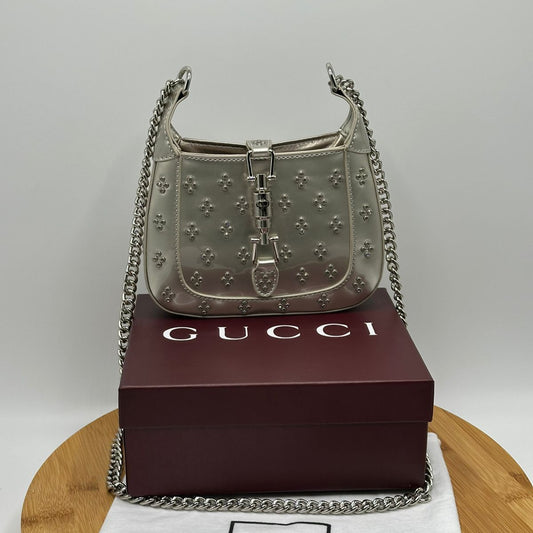 Gucci Jackie Notte Bag | Silver