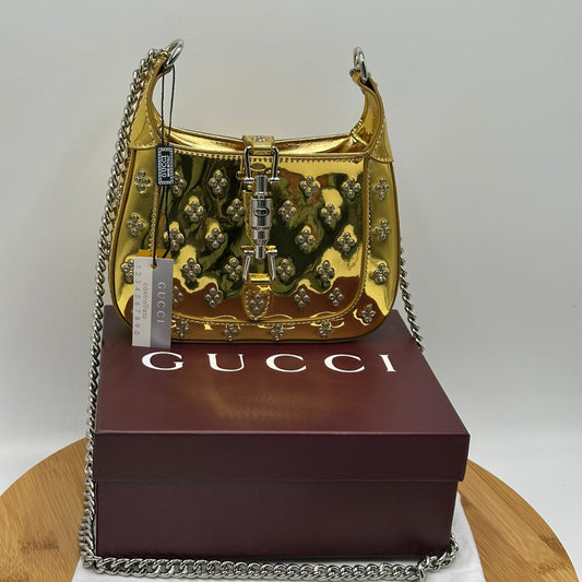 Gucci Jackie Notte Bag | Gold