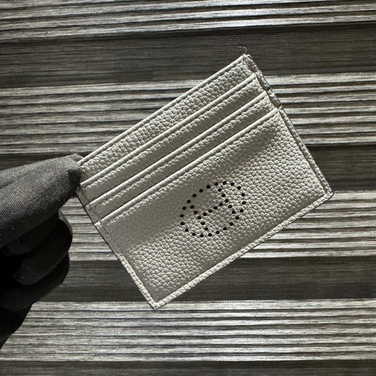 Hermes Card Holder | White