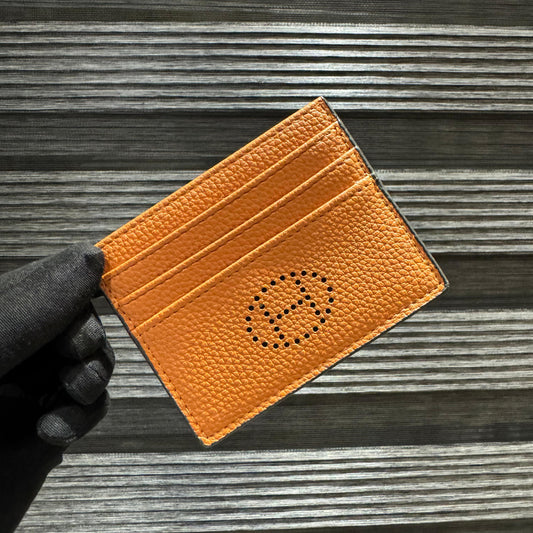 Hermes Card Holder | Yellow