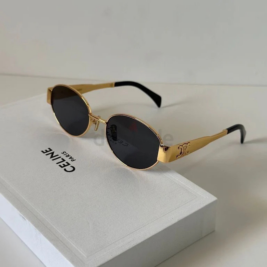 Imported Celine Sunglasses |  Gold Frame