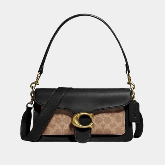 Coach Tabby 26' Shoulder Bag | Black/Brass