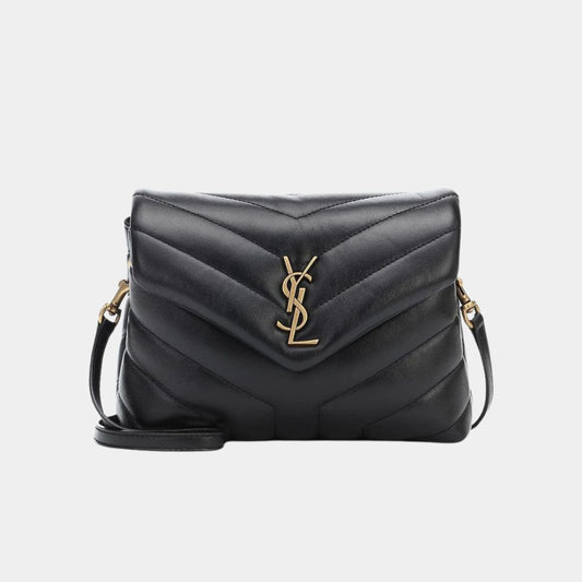 YSL Quilted Loulou Bag | Black