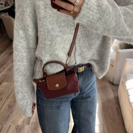 Long Champ Mini | Burgundy