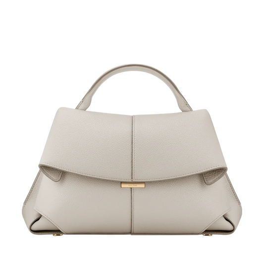 Polene Mokki Textured Bag | Chalk