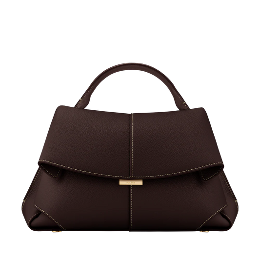 Polene Mokki Textured Bag | Ebony